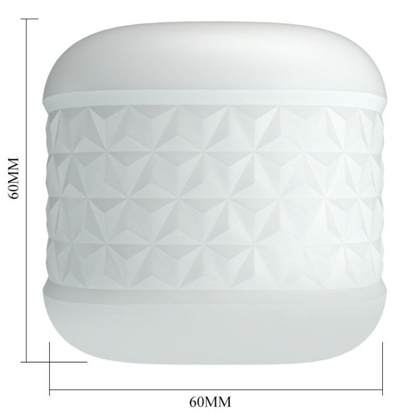 PRETTY LOVE CRYSTLE MASTURBADOR MASCULINO BLANCO