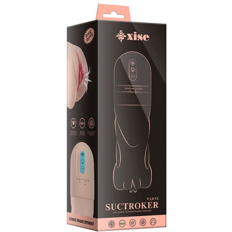 XISE SUCTROKER V20 VI MASTURBADOR VAGINA CON VIBRACION
