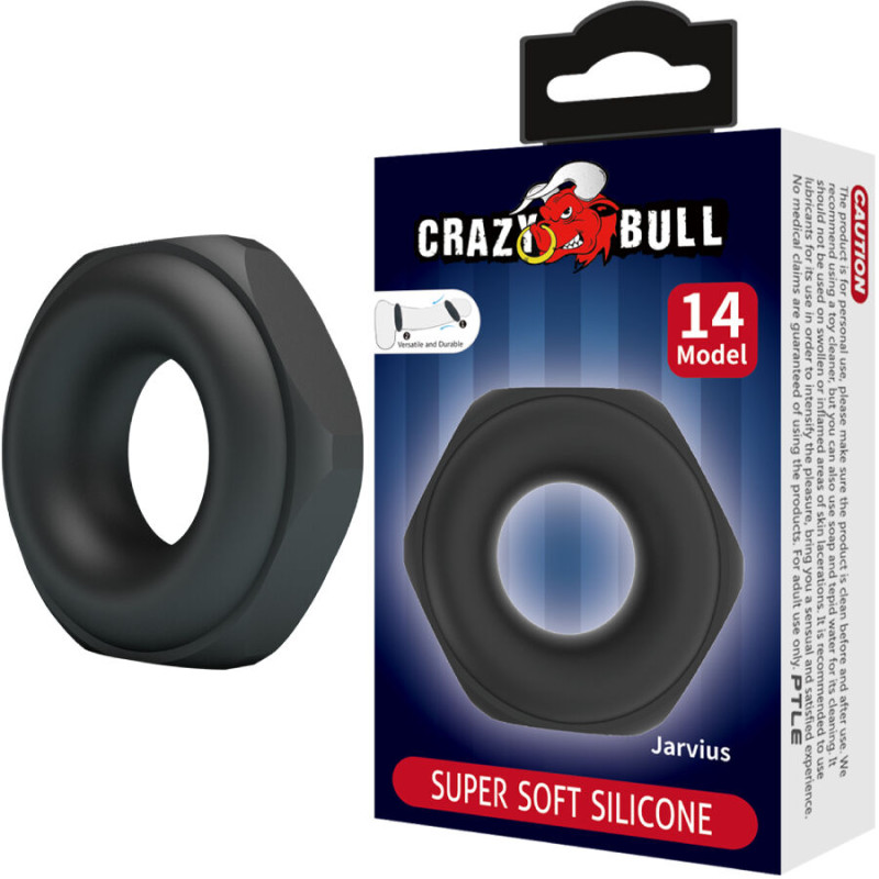 CRAZY BULL JARVIUS ANILLO SILICONA MODELO 14