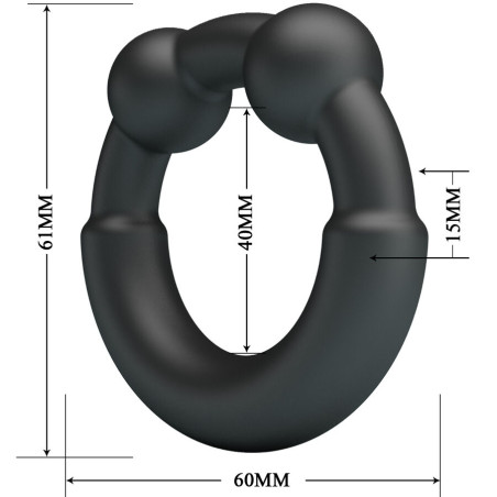 CRAZY BULL MECO ANILLO SILICONA MODELO 15