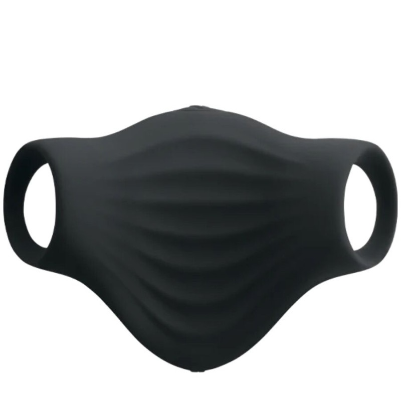 ROCKS OFF PALM MASTURBADOR VIBRADOR FLEXIBLE NEGRO