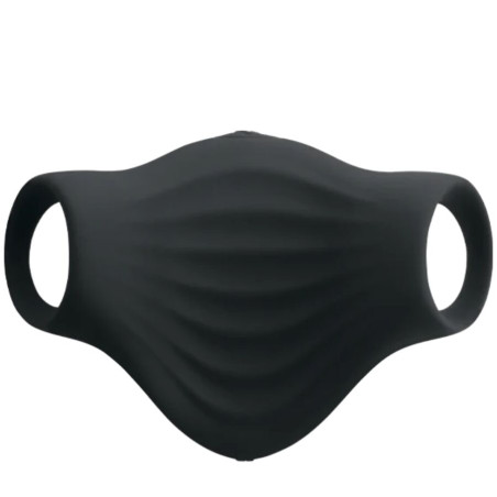 ROCKS OFF PALM MASTURBADOR VIBRADOR FLEXIBLE NEGRO