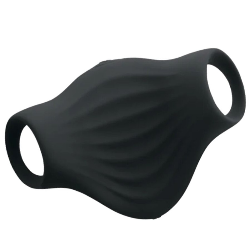 ROCKS OFF PALM MASTURBADOR VIBRADOR FLEXIBLE NEGRO