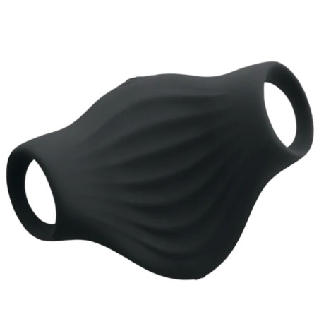 ROCKS OFF PALM MASTURBADOR VIBRADOR FLEXIBLE NEGRO