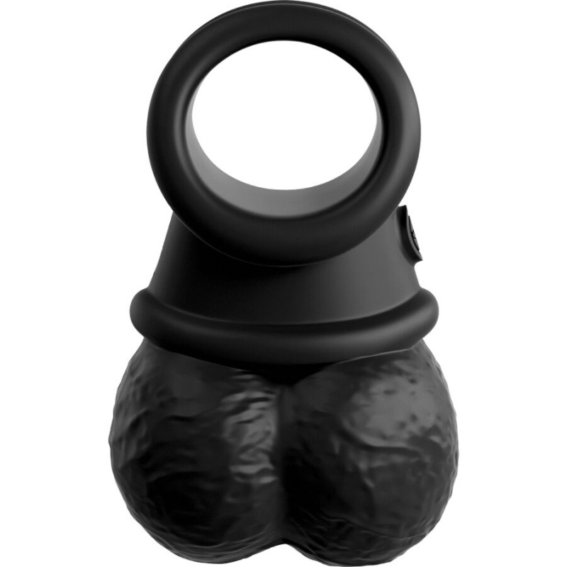 KING COCK TESTICULOS BALANCEANTES EJERCITADOR CON PESO SILICONA