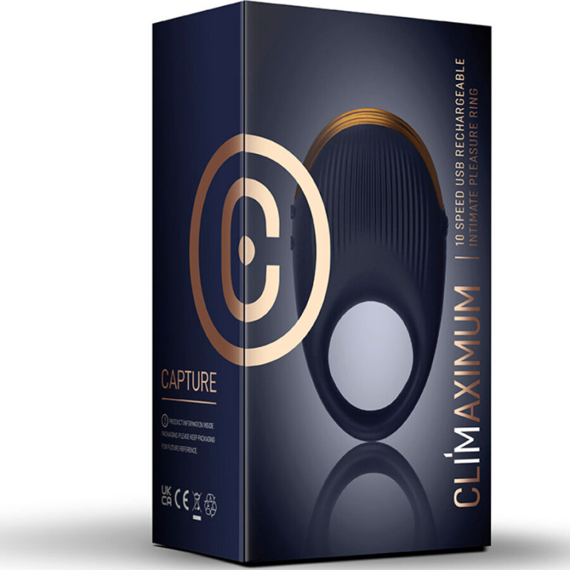 CLIMAXIMUM CAPTURE ANILLO VIBRADOR PARA PENE SENSORIAL