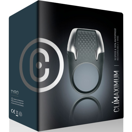 CLIMAXIMUM TYRO ANILLO VIBRADOR PARA PENE LUCES LED