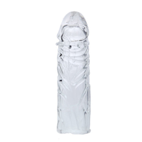 BAILE FUNDA ROSA PENE SILICONA ESTIMULANTE 13 CM