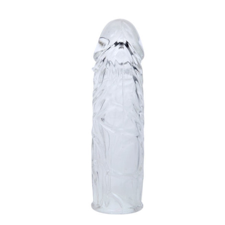 BAILE FUNDA ROSA PENE SILICONA ESTIMULANTE 13 CM