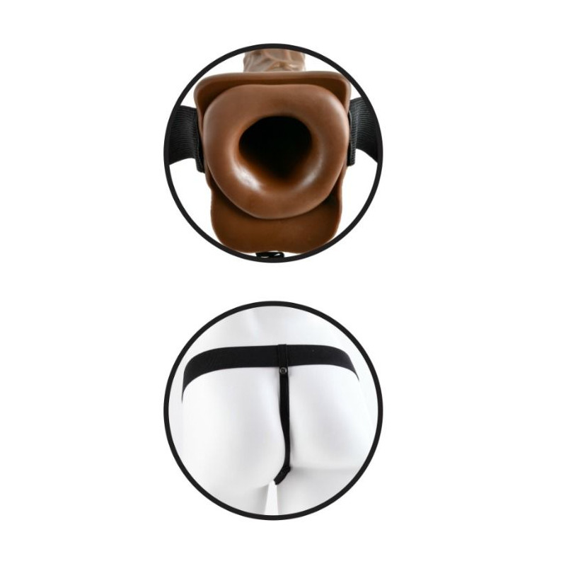 FETISH FANTASY SERIES STRAP ON HUECO CON TESTICULOS 178 CM