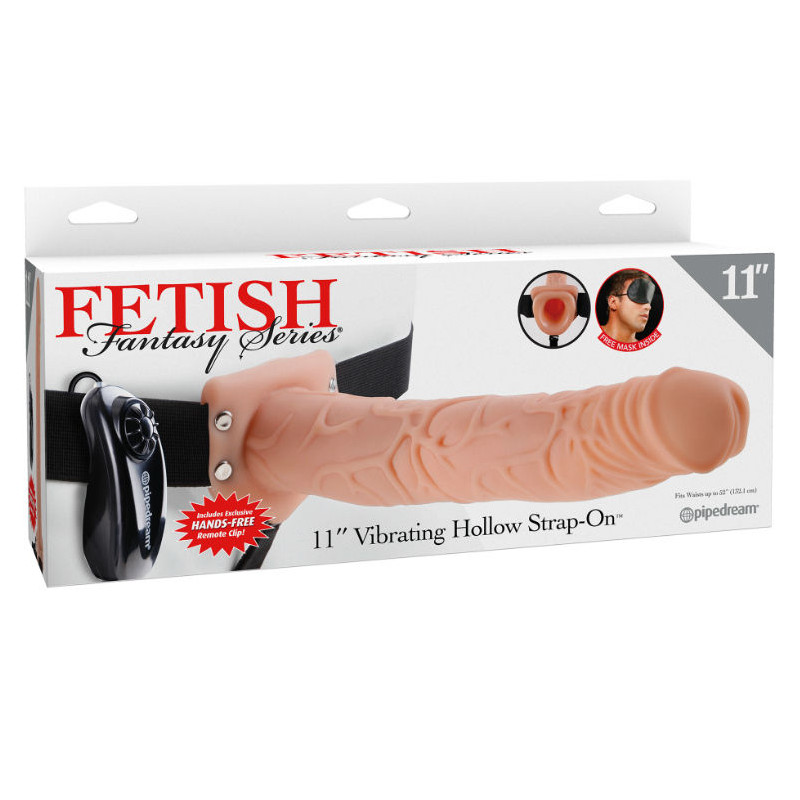 FETISH FANTASY SERIES 11 ARNES VIBRADOR CON TESTICULOS HUECO MAN 279 CM NATURAL