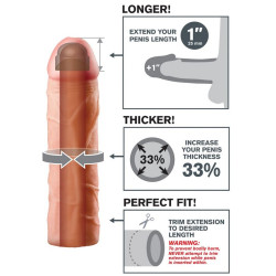 FANTASY X TENSIONS PERFECT 1 EXTENSION PARA EL PENE 2