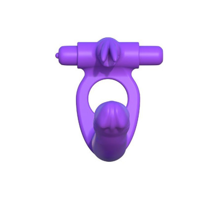 FANTASY C RINGZ ANILLO DOBLE PENETRACION CON RABBIT
