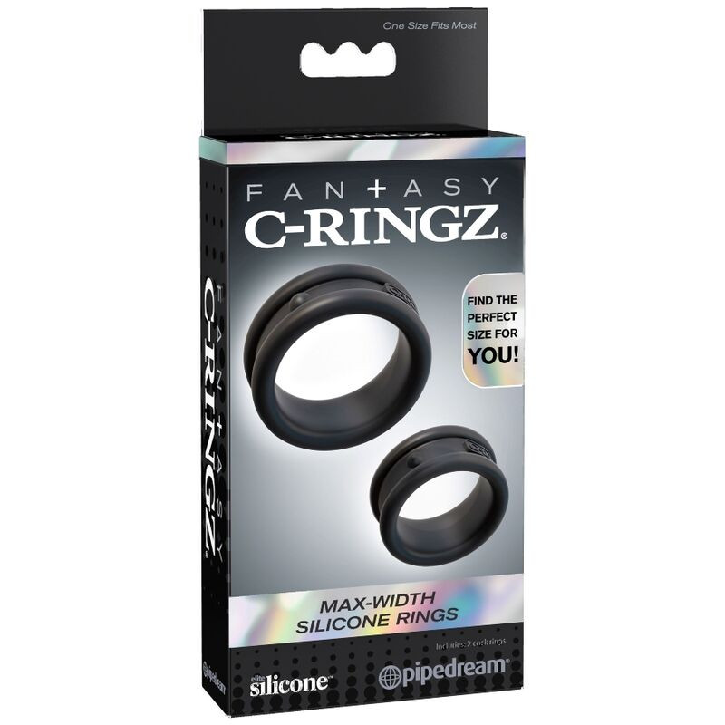 FANTASY C RINGZ ANILLAS SILICONA MAX WIDHT