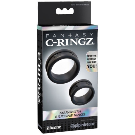 FANTASY C RINGZ ANILLAS SILICONA MAX WIDHT