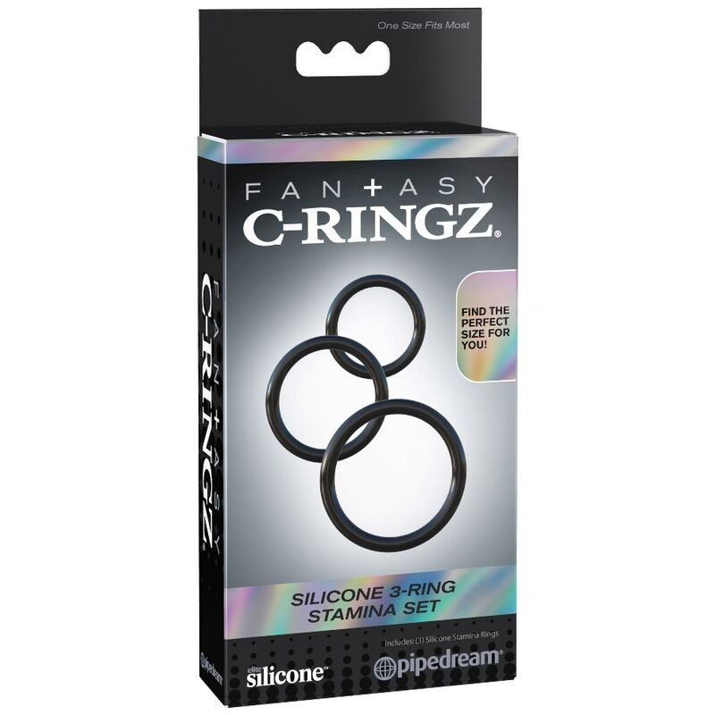 FANTASY C RINGZ SET ANILLAS SILICONA STAMINA