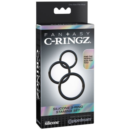 FANTASY C RINGZ SET ANILLAS SILICONA STAMINA