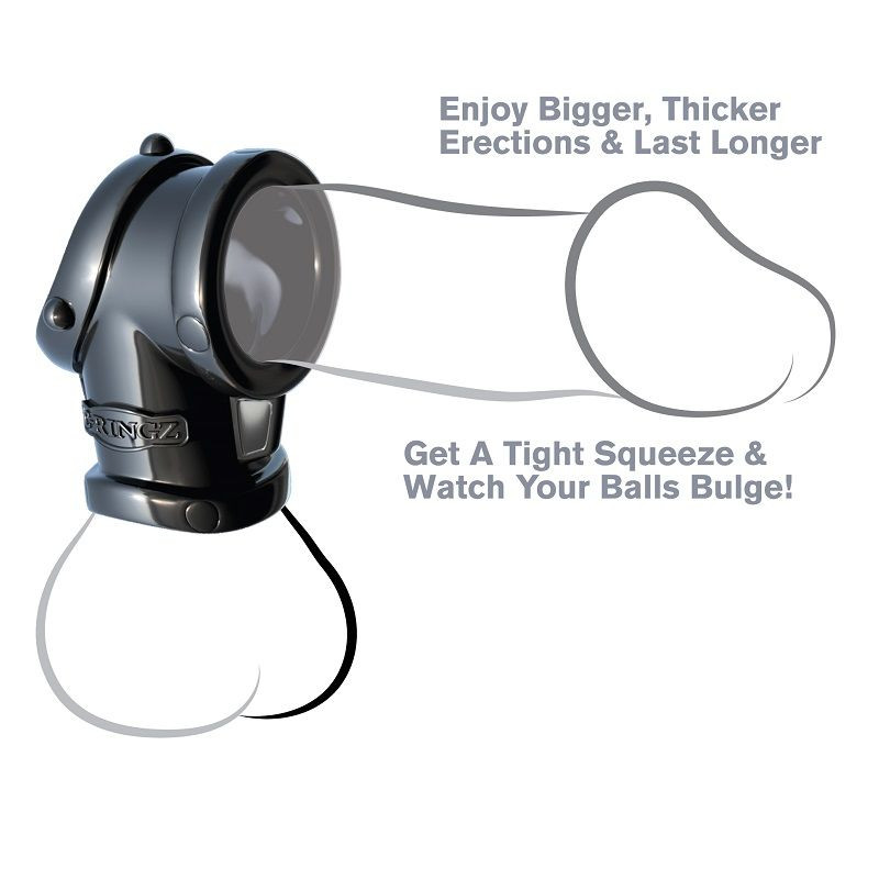 FANTASY C RINGZ COCK PIPE WITH BALL STRECH