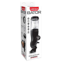 EXTREME TOYZ PDX MEGA BATOR USB MASTURBADOR MASCULINO ANO NEGRO 2
