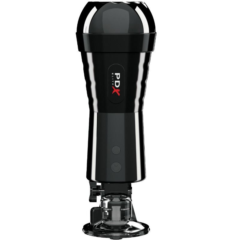 PDX ELITE MASTURBADOR CON VIBRACION Y EFECTO COMPRESOR