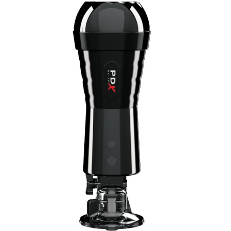 PDX ELITE MASTURBADOR CON VIBRACION Y EFECTO COMPRESOR