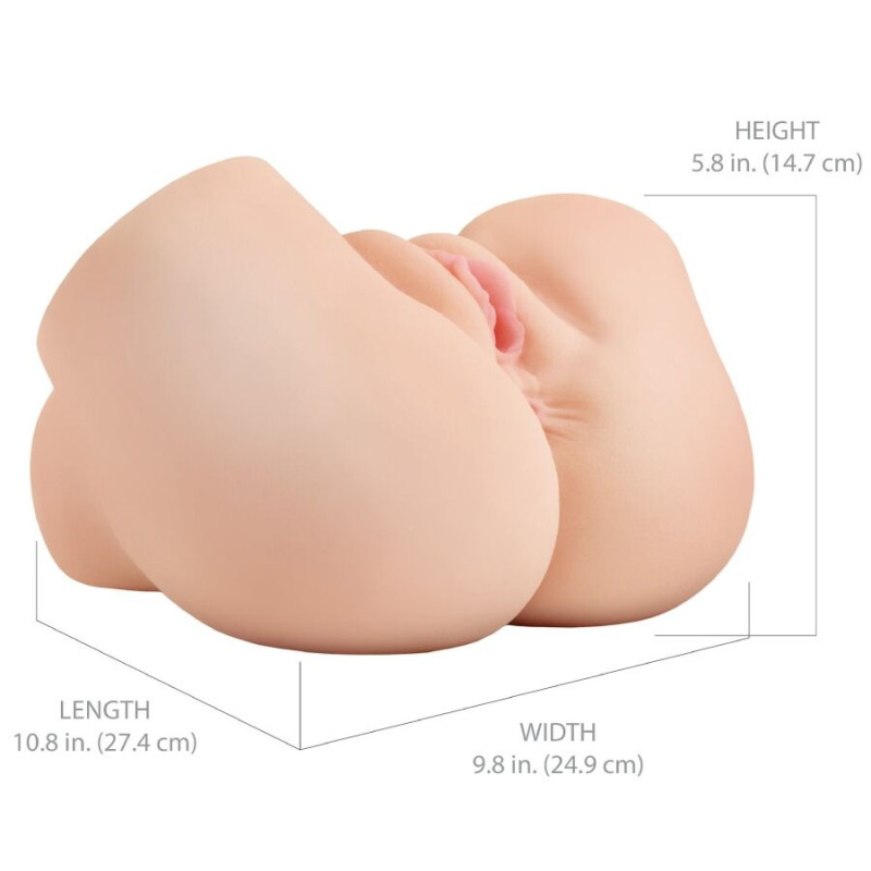 PDX ELITE BACK THAT ASS UP MASTURBADOR VAGINA Y ANO REALISTICO CON VIBRACION