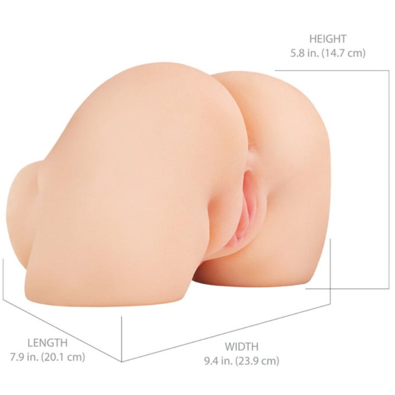 PDX ELITE SHAKETHAT ASS MASTURBADOR VAGINA Y ANO REALISTICO CON VIBRACION