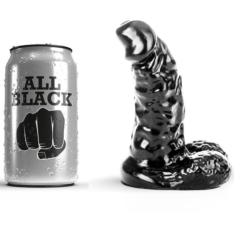 ALL BLACK DILDO 13 CM
