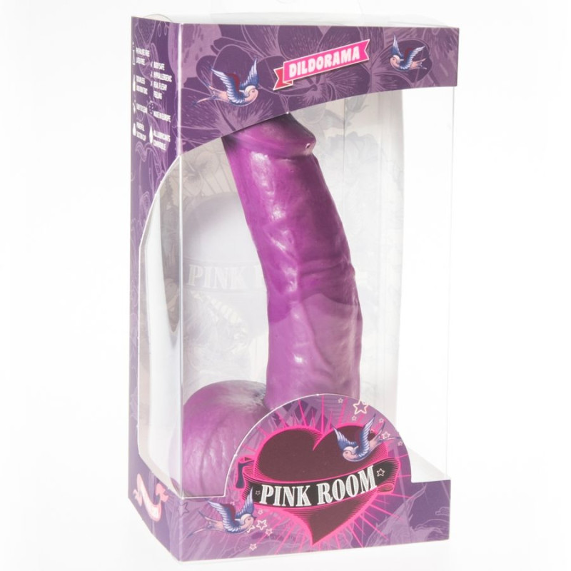 PINK ROOM CONNOR DILDO REALISTICO LILA 16 CM