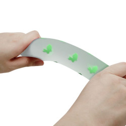 PRETTY LOVE MAGICAL NIGHTFALL DILDO SIN VIBRACION LUMINOSO VERDE 2