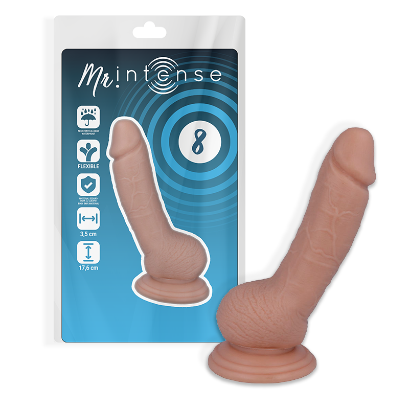 MR INTENSE 8 PENE REALISTICO 176 CM O 35 CM