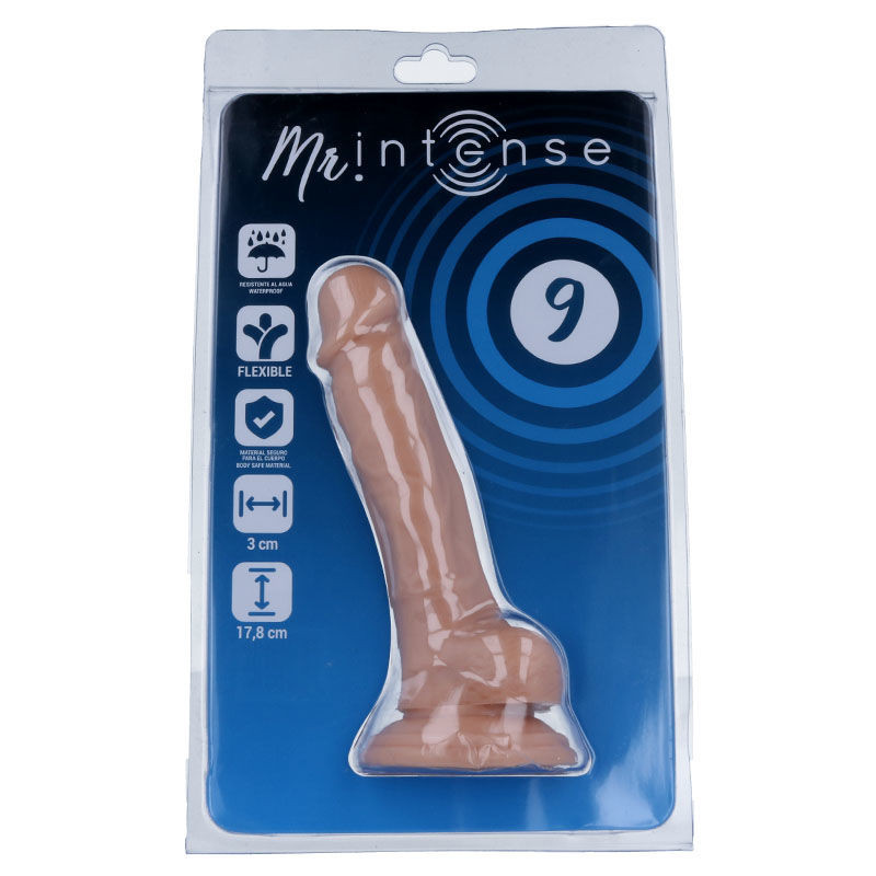 MR INTENSE 9 PENE REALISTICO 178 CM O 3 CM
