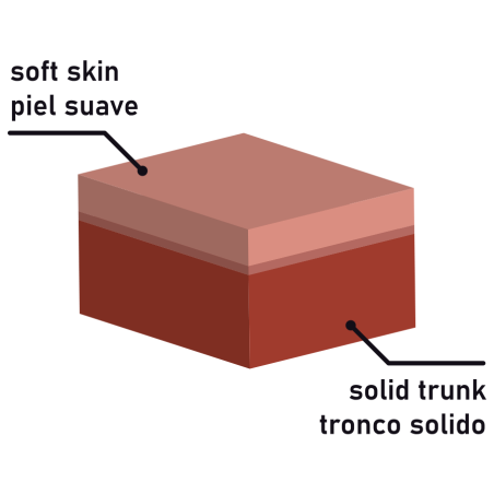 ROCKARMY CRUSADER DILDO REALISTA DUAL DENSITY 215 CM O 446 CM