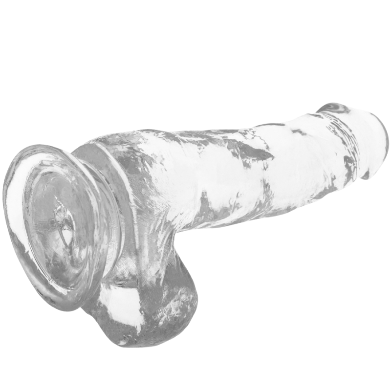 X RAY CLEAR DILDO REALISTA TRANSPARENTE 185 CM O 38 CM