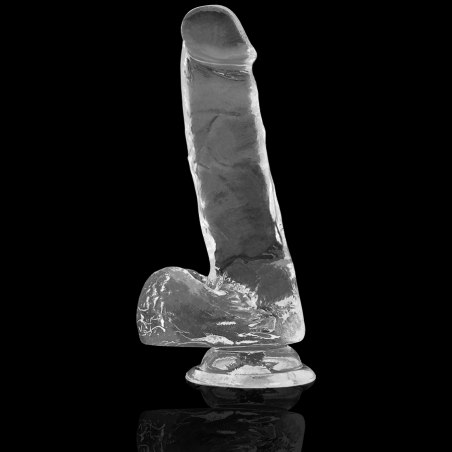 X RAY CLEAR DILDO REALISTA TRANSPARENTE 185 CM O 38 CM