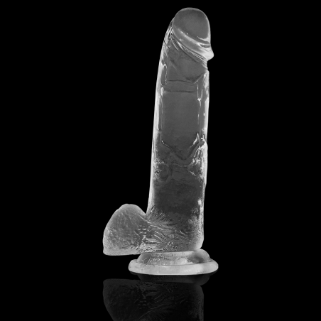 X RAY CLEAR DILDO REALISTA TRANSPARENTE 22 CM O 46 CM