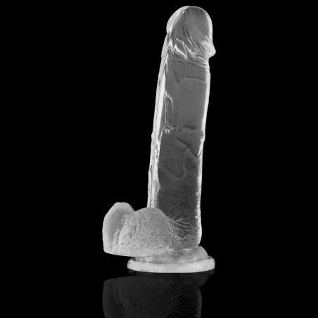 X RAY CLEAR DILDO REALISTA TRANSPARENTE 22 CM O 46 CM