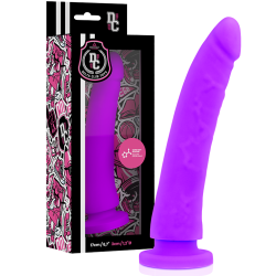 DELTA CLUB DILDO REALISTA LILA SILICONA MEDICA 17 CM O 3 CM 2