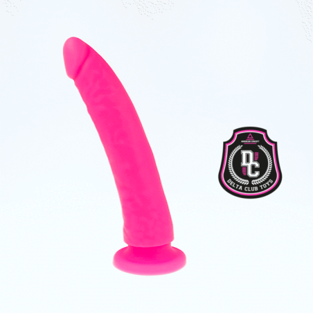 DELTA CLUB DILDO REALISTA ROSA SILICONA MEDICA 20 CM O 4 CM