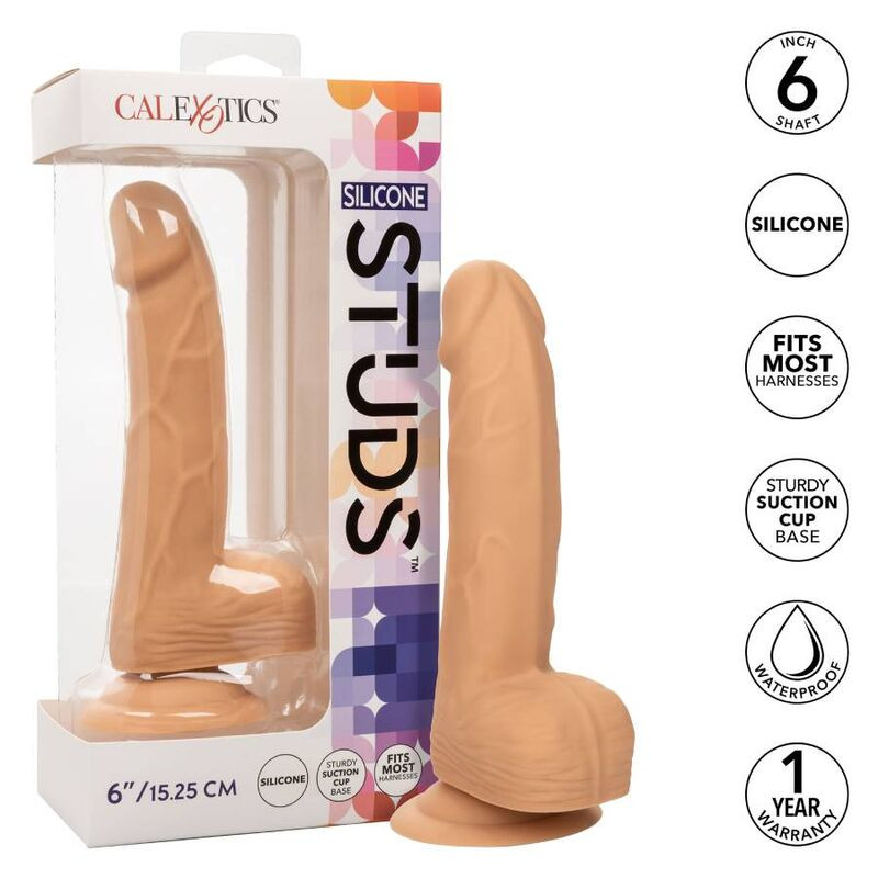 CALEXOTICS SILICONE STUDS 1524 CM SKIN