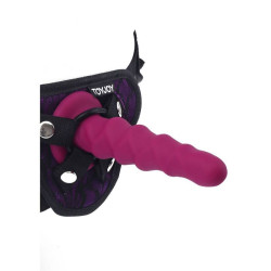 GET REAL RIBBED DONG 12 CM ROJO 2