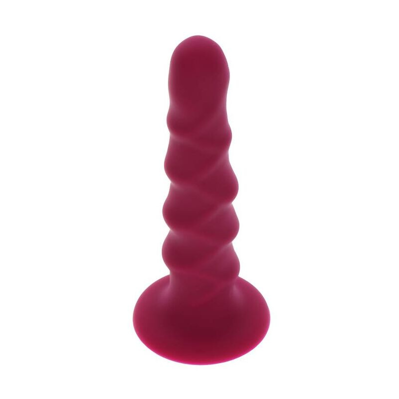 GET REAL RIBBED DONG 12 CM ROJO