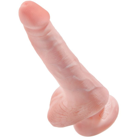 KING COCK PENE REALISTICO CON TESTICULOS 135 CM NATURAL