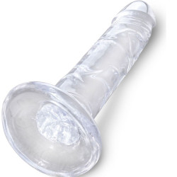 KING COCK CLEAR PENE REALISTICO 155 CM TRANSPARENTE 2