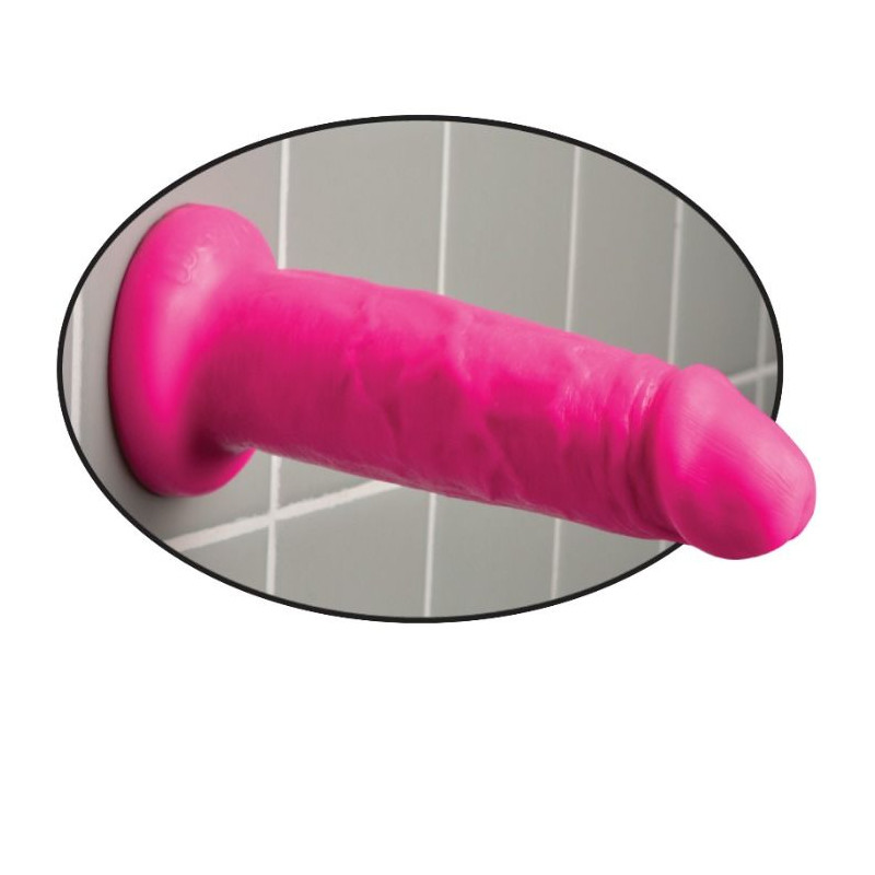 DILLIO DILDO CON VENTOSA CHUB 152 CM ROSA