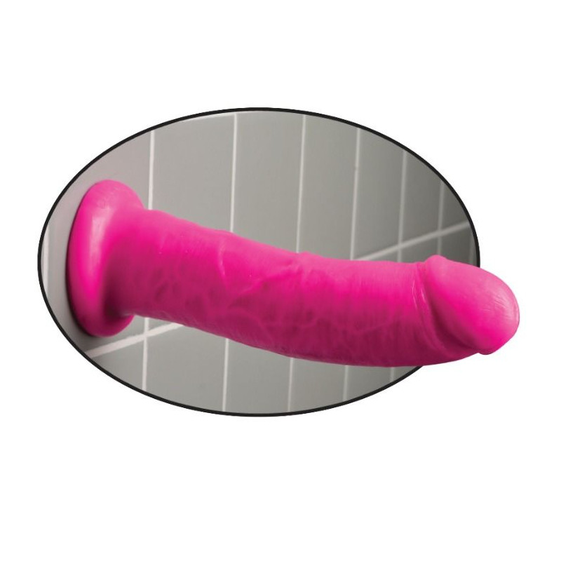 DILLIO DILDO CON VENTOSA 2032 CM ROSA