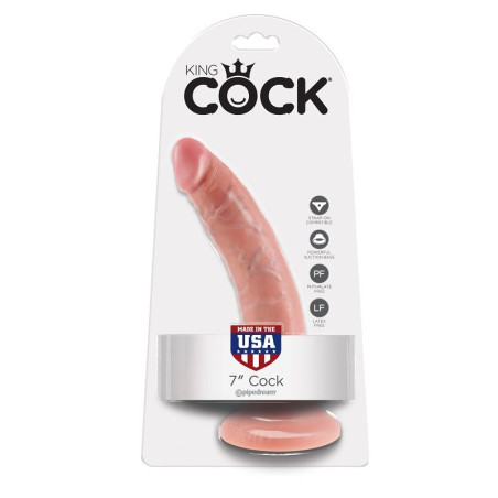 KING COCK 7 PENE NATURAL 178 CM