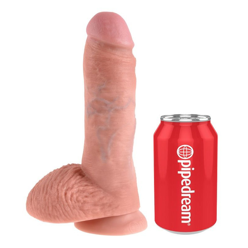 KING COCK 8 PENE REALISTICO NATURAL 203 CM