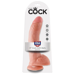 KING COCK 9 PENE REALISTICO NATURAL 229 CM 2