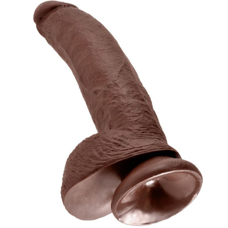 KING COCK 9 PENE REALISTICO MARRON 229 CM